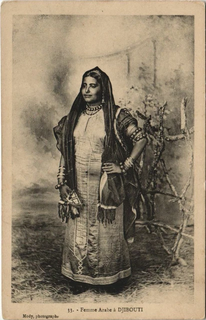 Carte Postale Ancienne CPA AK Jeune Fille Somalie - Type DJIBOUTI (1084443)