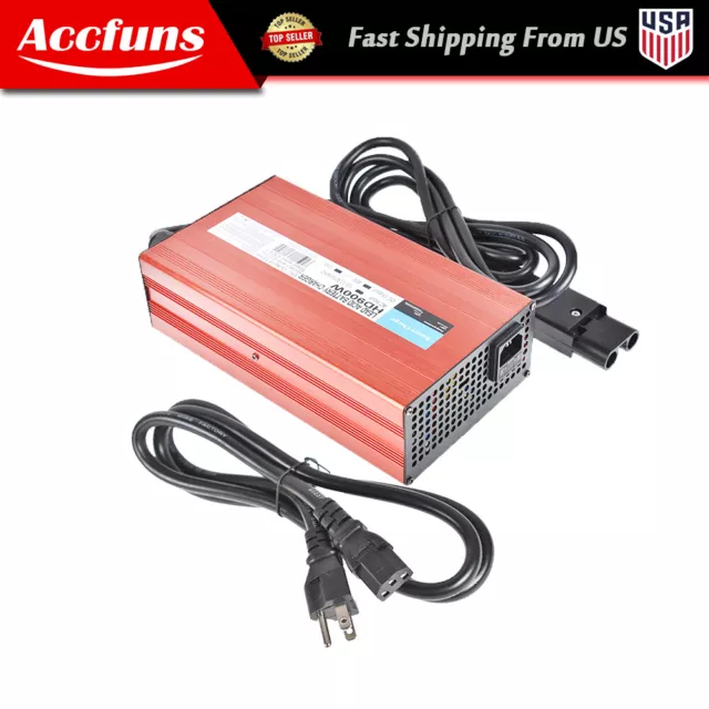 48 Volt 15 AMP Battery Charger 2 Pin For Yamaha G19-G22 Golf Carts