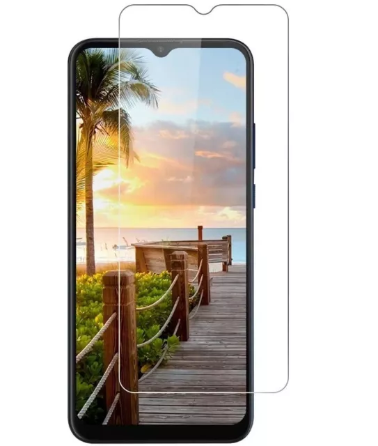 For MOTOROLA MOTO G8 POWER LITE FULL COVER TEMPERED GLASS SCREEN PROTECTOR GUARD