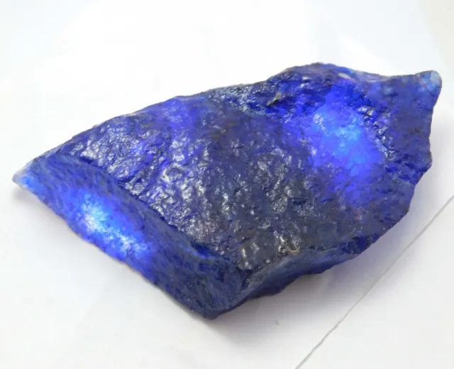 812.70 Ct Tanzanie bleue naturelle de Tanzanite brute translucide pierre...