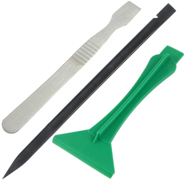 3 Pieces Métal & Plastique Spudger Pry Outil Réparation Kit Pour Mobile Device