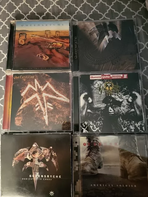 Queensryche Lot Of 6 Cds