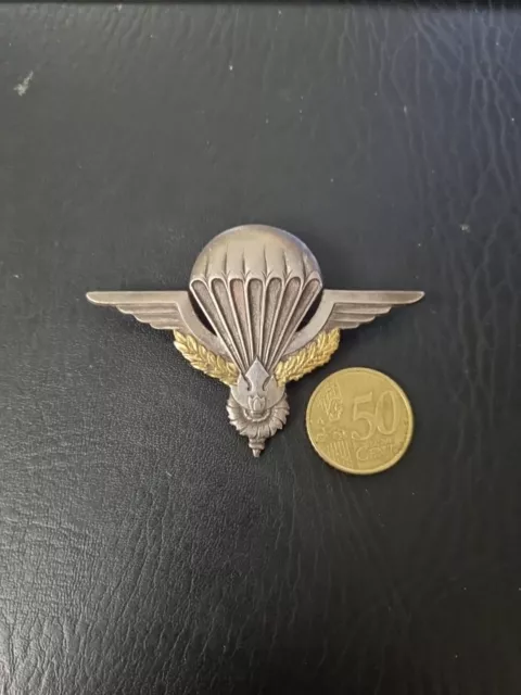 Insigne brevet parachutiste troupes aéroportées  Cambodge. Drago Romainville