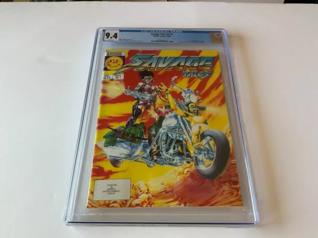 Savage Tales V2 1 Cgc 9.4 1St Michael Golden Nam 5Th To 1St Vietnam Magazine Ff