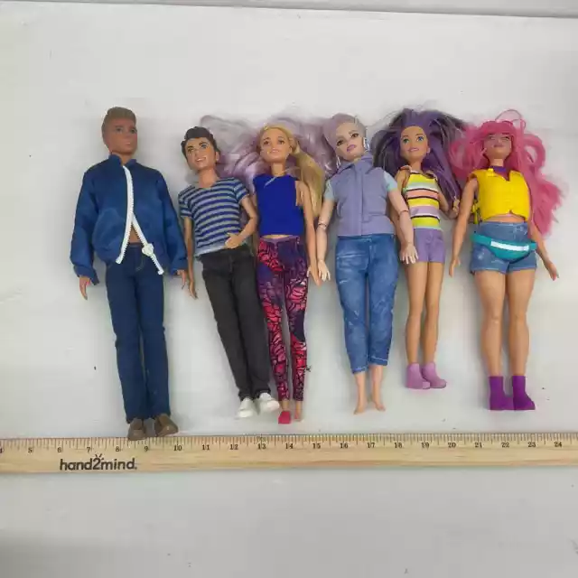 5 Pounds Mixed Lot of Fashion Dolls and Accessories Barbie Wholesale Bulk Lot 2