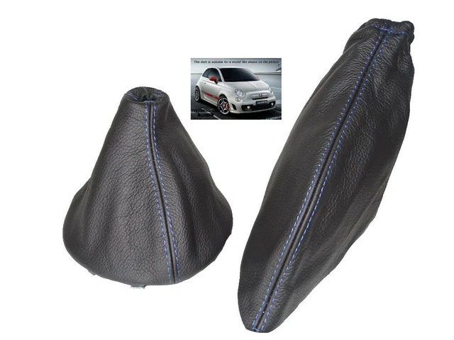 Gear Handbrake Gaiter For Fiat 500 Abarth 2007-2015 Leather - View #9