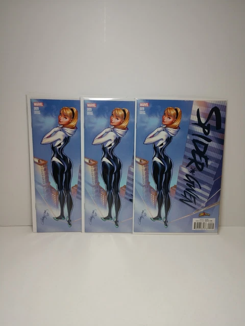 Spider-Gwen #9 J Scott Campbell ComicXposure Variant 2016 3 Books