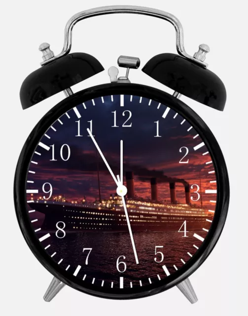 Titanic Alarme Bureau Horloge 3.75 " Maison Ou Décor Z130 Nice pour Cadeau