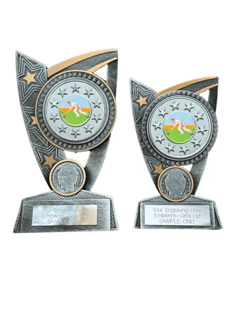 Bowling Male Award (M) Triumph Resin Sports Trophy Engraved Free