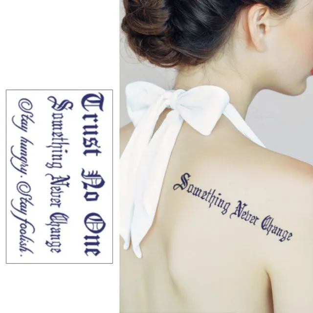 8 Stück wasserdichte Beauty-Tattoo-Aufkleber semi-permanent für Erwachsene (110