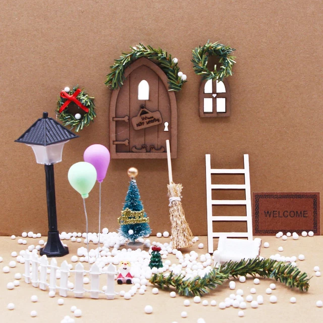 17PCS DOLLHOUSE SIMULATION Model Scene Life Scene Ornaments Scenery