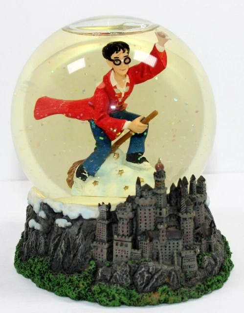 Harry Potter Quidditch Snow Globe Dome Warner Bros 2000 853100A Enesco Retired