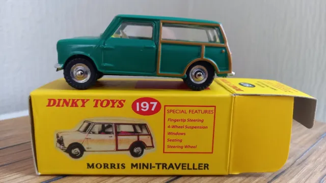 Dinky Atlas Editions 4659101 Toy Car Vanguards MORRIS MINI-TRAVELLER #197 P7
