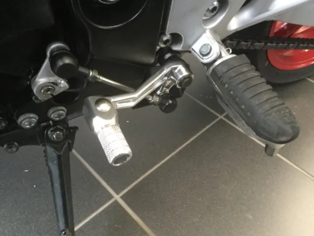 Schaltung Schalthebel klappbar Suzuki GSR600 ALUMINIUM-TITAN Neuware Ovp