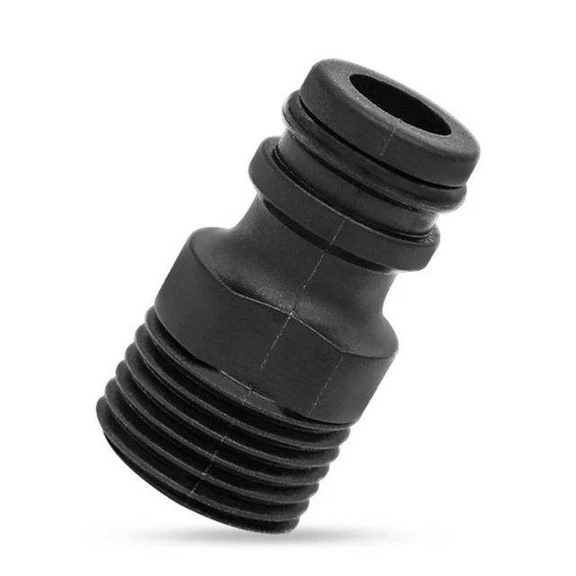 2PC 1/2 BSP Threaded Tap Adaptor Garden Water Hose Quick Pipe Connector AU FAST