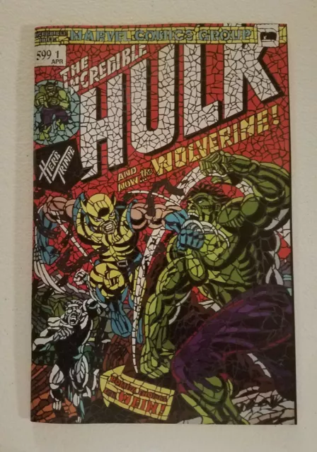 Hunt For Wolverine 1 Shattered Variant NM Incredible Hulk 181