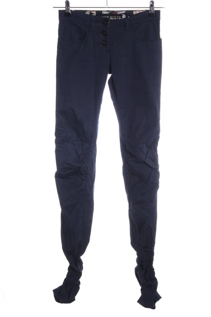 MISS SIXTY Stoffhose Damen Gr. DE 34 blau Casual-Look
