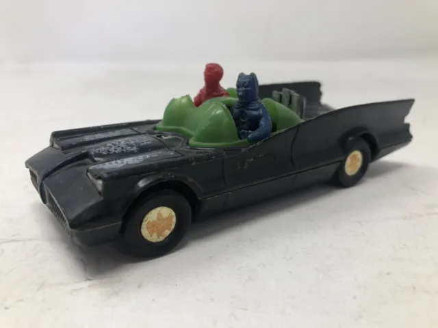 Vintage Batmobile Azrak-Hamway w Batman & Robin Plastic Hong Kong 1976 🦇