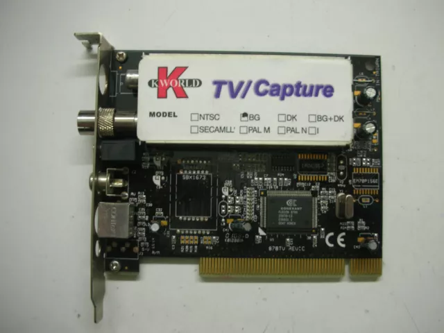 KWorld Bg 878TV Video Capture Card PCI