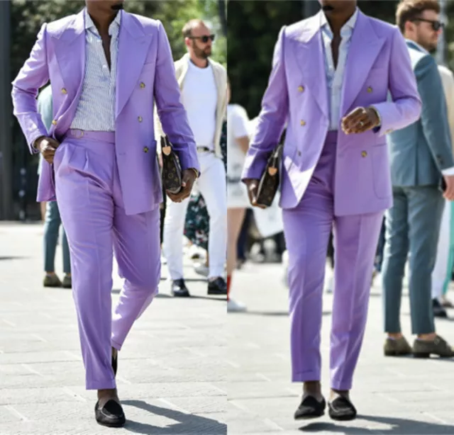 Mens Purple Label Suit 40 42 44r 46r 48r 42r 40 50 52 54 Doublebreasted Blazer