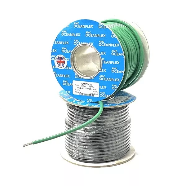 Oceanflex Marine 10mm² Tinned Cable 70A Auto & Marine All Lengths and Colours