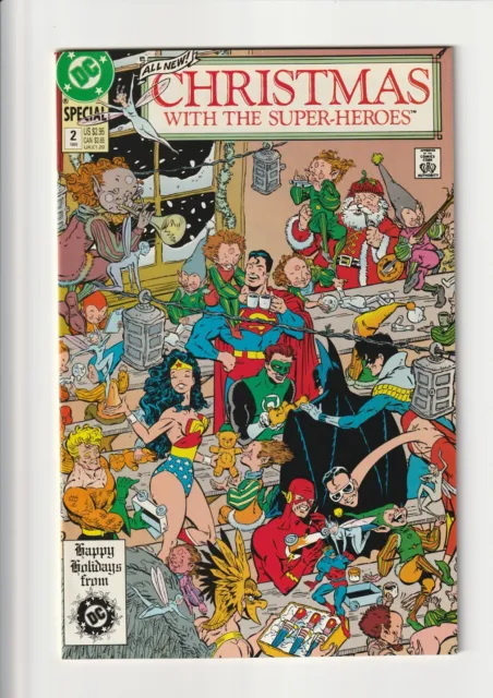 Christmas with the Super-Heroes #2 (DC 1989) John Byrne