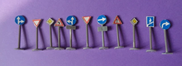 Lot De 8 Feux De Signalisation Miniatures Pour Train – Éclairage Paysage – Maquette Ferroviaire – DIY Et Jeu Éducatif