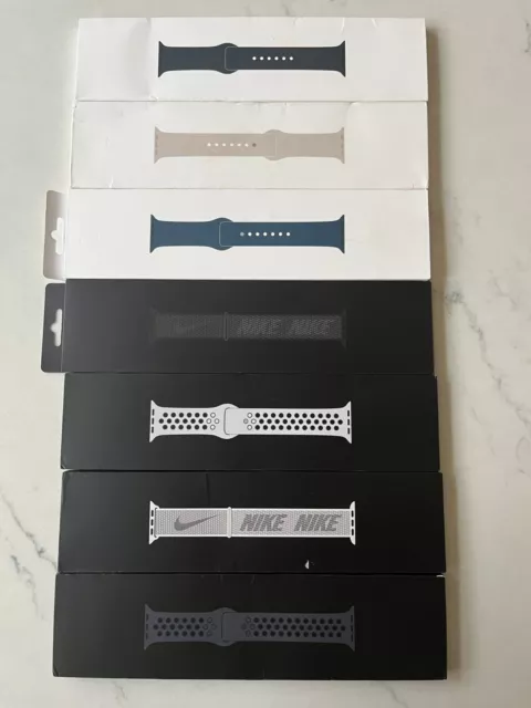 Genuine Apple Watch Band Series 7/8 45mm Sport Band - Multiple Colors!