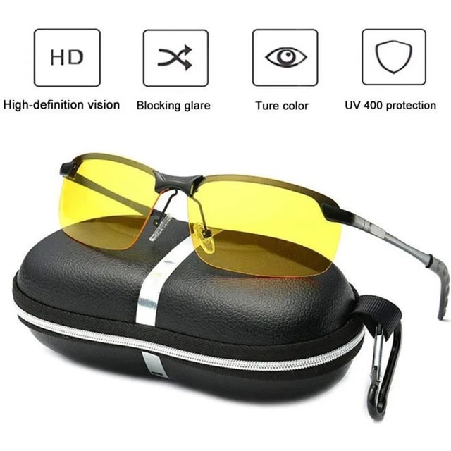 Peahefy Lunettes de vision nocturne, lunettes anti-reflets pour