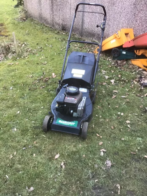 QUALCAST TROJAN 18 Cut Petrol Push Type Lawnmower 2002 Model 70.00 PicClick UK