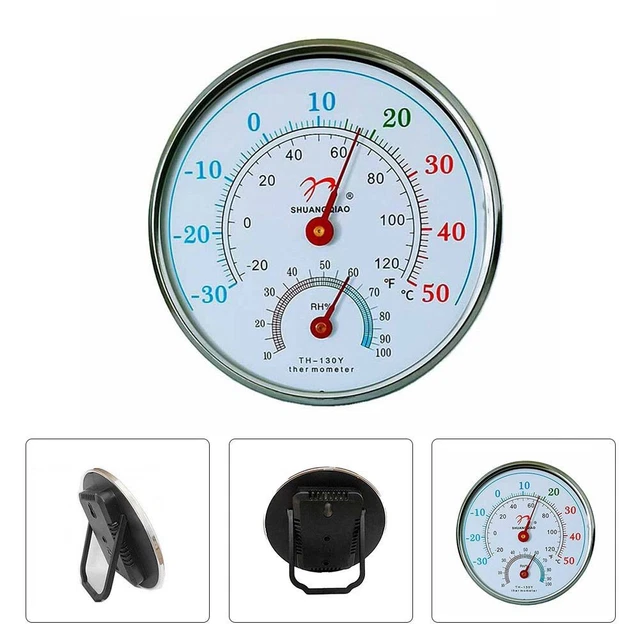 Materiale ABS ambientale climatizzatore ambiente termometro analogico igrometro