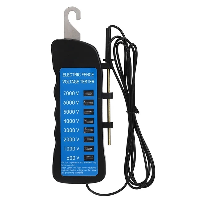 Tester tensione recinzione elettrico tester tensione portatile multi luce 7000 V J7V8