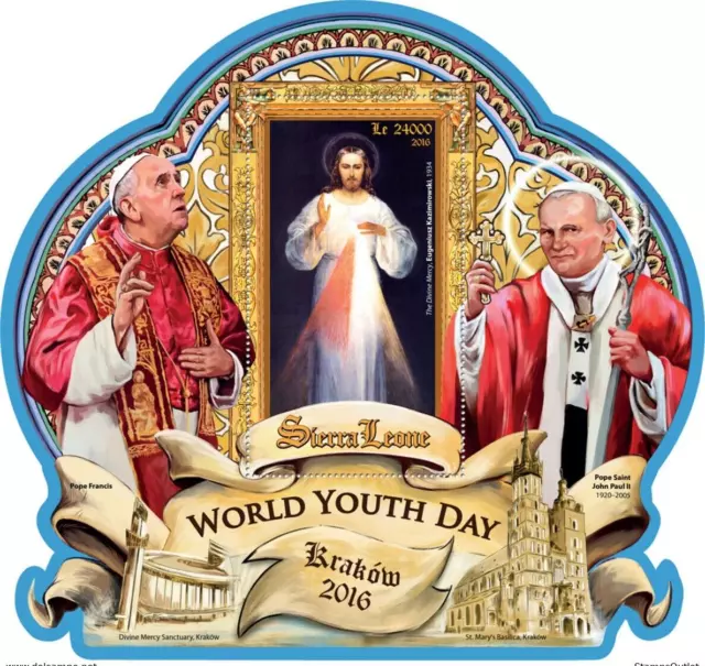 Pope john Paul II / World Youth Day - Mi. 7217 / Bl.975 | Scott : 3803 MNH**