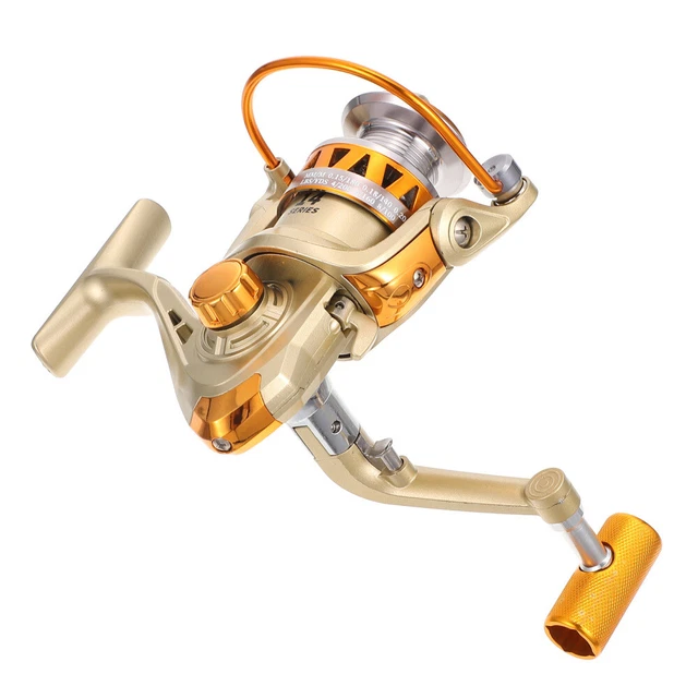 HONMEET Moulinet De Pêche Baitcasting Robuste Pour Eau Salée Et Douce - Kit Complet