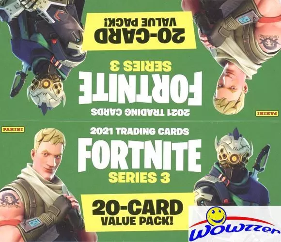 2021 Panini FORTNITE Series 3 HUGE JUMBO FAT Box-12 Factory Sealed Pack-240 Card