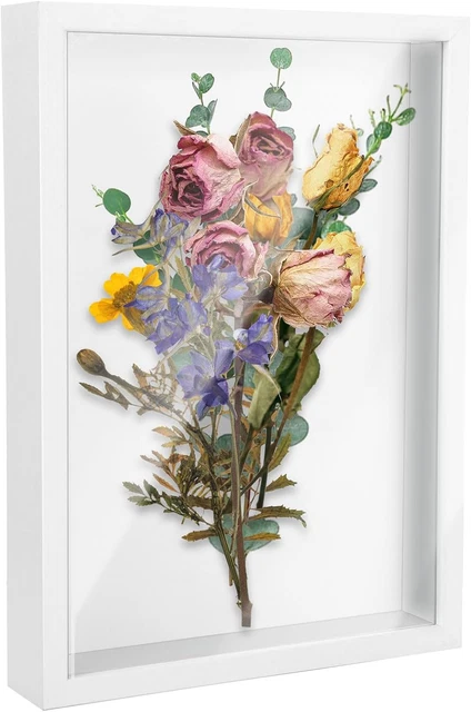 2x 3D Bilderrahmen 20x30cm - Tiefe Rahmen Für Erinnerungsstücke & Trockenblumen