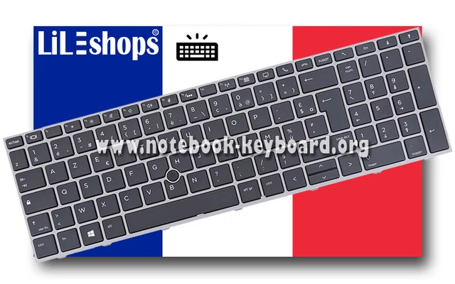 Clavier AZERTY Français Rétroéclairé Pour HP Omen 15-ce022nf / 15-ce023nf - Neuf