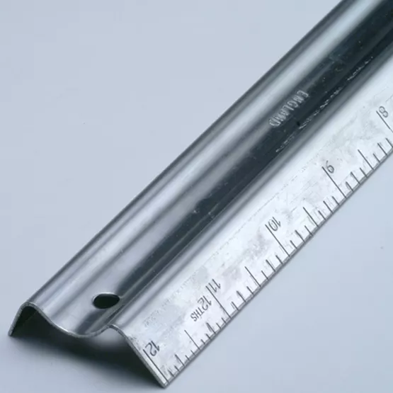 Jakar Safety Ruler Stainless Steel 12" / 30cm Metal Ruler Cutting Rule Measure