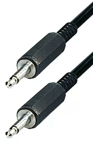 3m Audio Verbindungskabel AUX 2x Klinkenstecker 3,5 mm mono Klinkenkabel A74