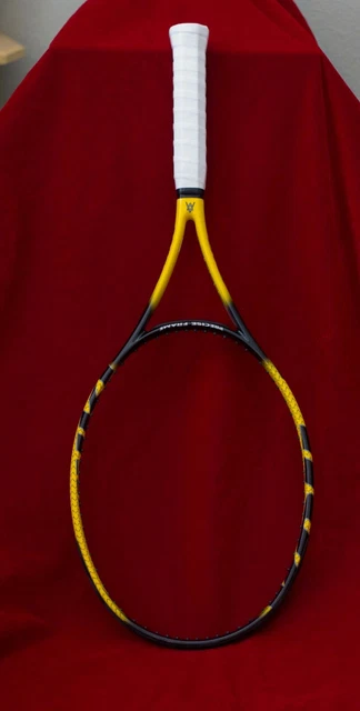 Raquette De Tennis Vintage FOX Graphite Pro 210 - Taille De Poignée 4 5/8" - Modèle Rare
