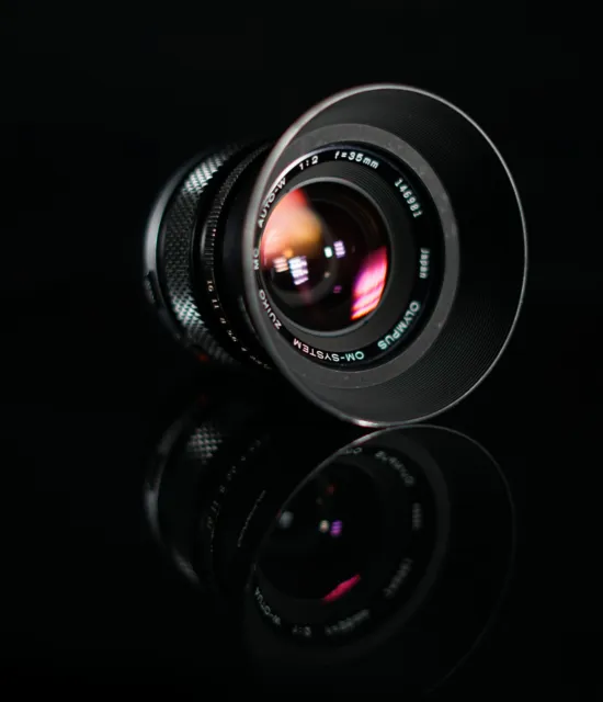 Olympus OM Zuiko MC 35mm F2 Prime Wideangle Lens f/2