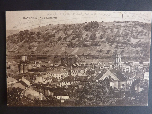 HAYANGE  Moselle CPA 57 vue generale 1