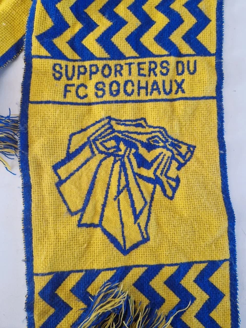 Allez Sochaux Vintage Football Supporters Scarf 3