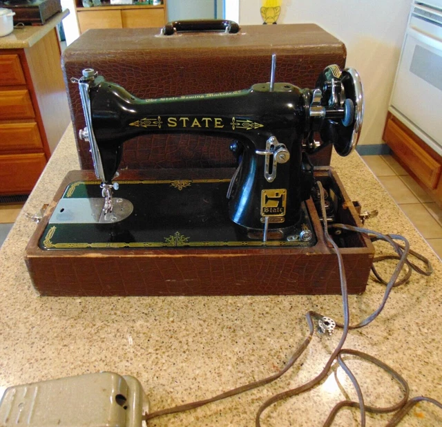 Singer 15 Clone ~ State Sewing Machine & Case Singer 15 Clone ~ State Sewing Machine & Case