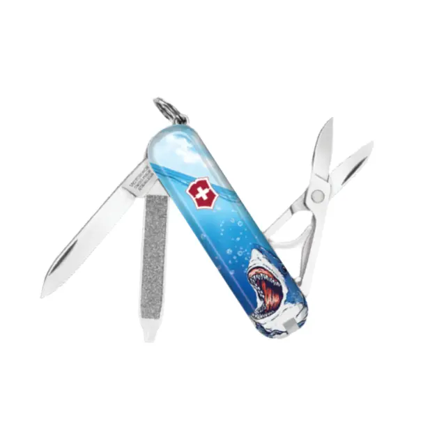 Victorinox Swiss Army Knives Shark Attack Classic Sd Knife Exclusive
