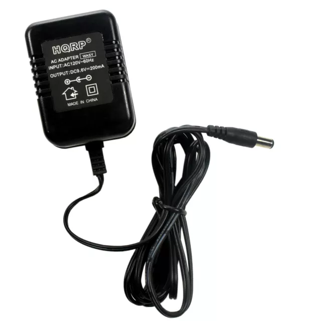 HQRP AC Adaptateur pour Boss Ad DD Dn Dr Me Pw Tu Series Guitare Effets Pédales