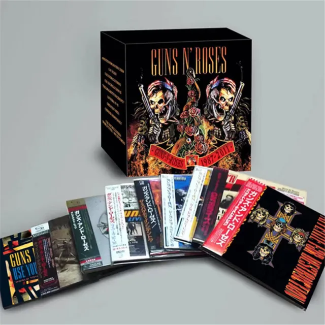 Guns N' Roses CD -- 9 CD+2 DVD Japanese version SHM-CD New Box Set