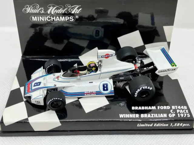 Tamiya 1:12 Scale Martini Brabham BT44B Model Kit # 12018 Pace