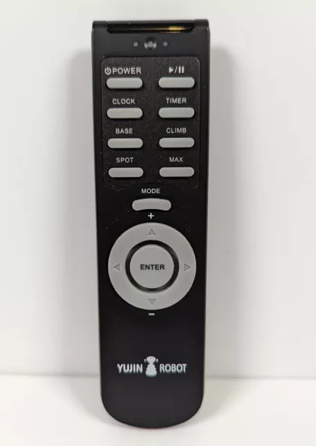 OEM Yujin Robot Vacuum Remote Black Gray Tested Clean
