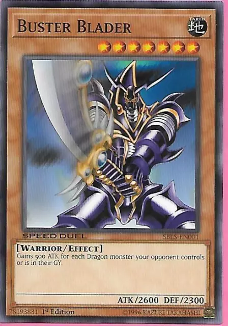 Yugioh - Buster Blader - 1st Edition Card